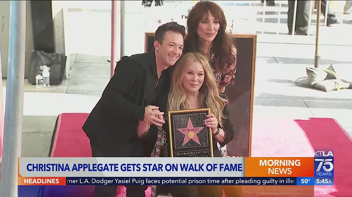 Christina Applegate joins Hollywood Walk of Fame