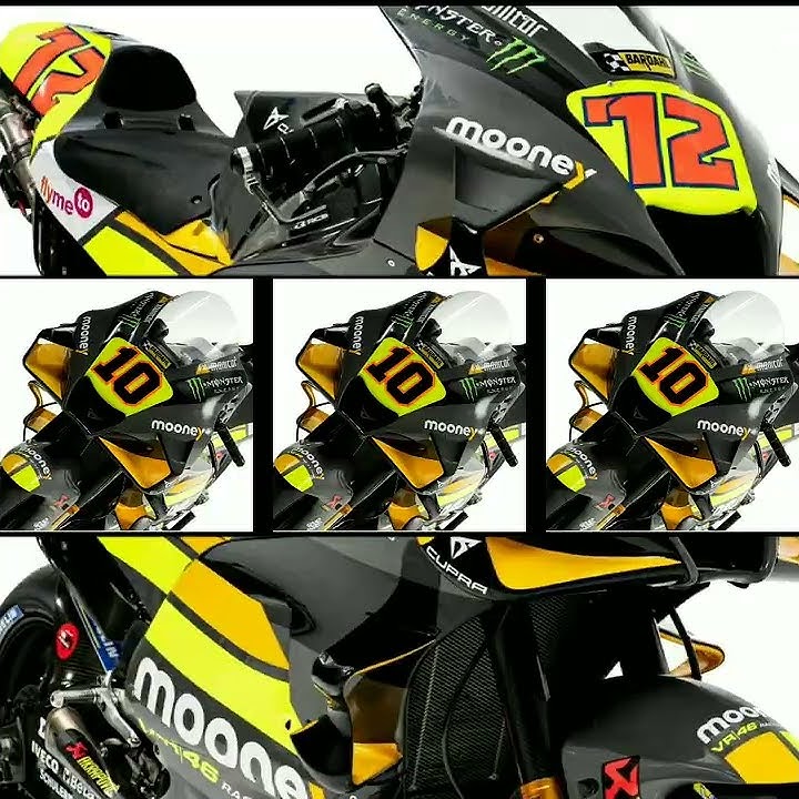 Take a closer look at the 2022 Mooney VR46 Racing Team
