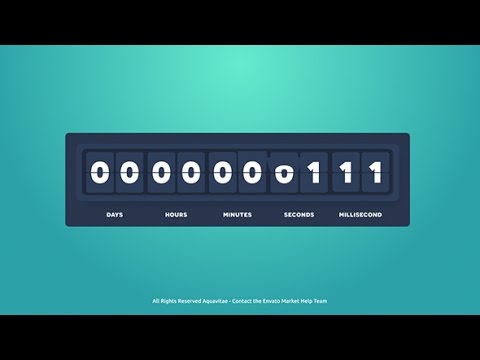 Flip Counter Creator - After Effects Template