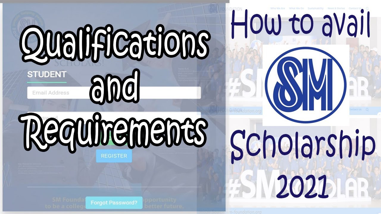 Alamin kung paano mag avail ng SM Scholarship Program 2021 | Qualifications and List of Requirements