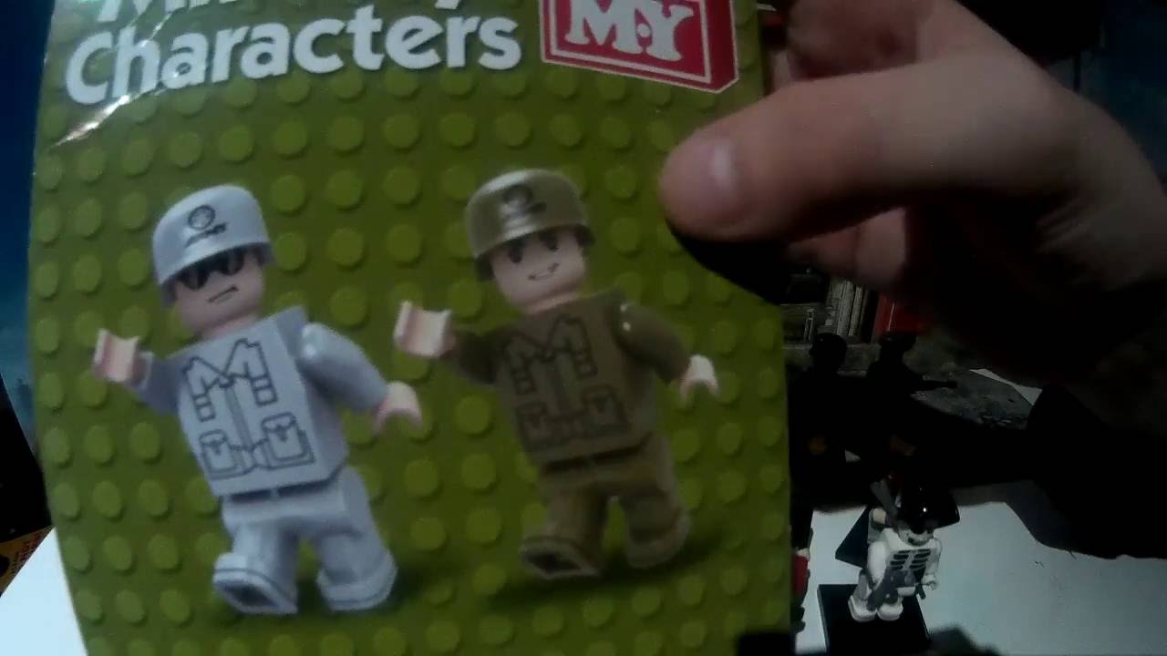 fake lego people