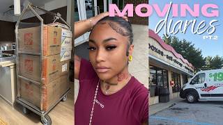 Moving Diaries Pt 2 Move in day getting the U-Haul blinds situation more