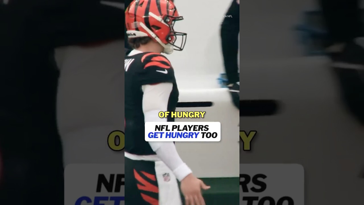 Joe Burrow is just like us π #nfl #micdup #joeburrow