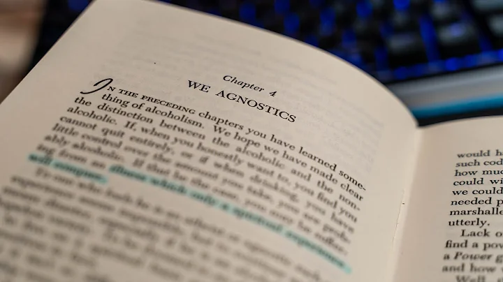 Chapter 4 of Alcoholics Anonymous | We Agnostics