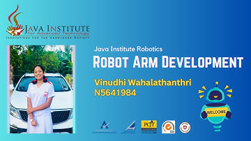 Robot Arm Development || Java Institute || 1st year | Vinudhi Wahalathanthri