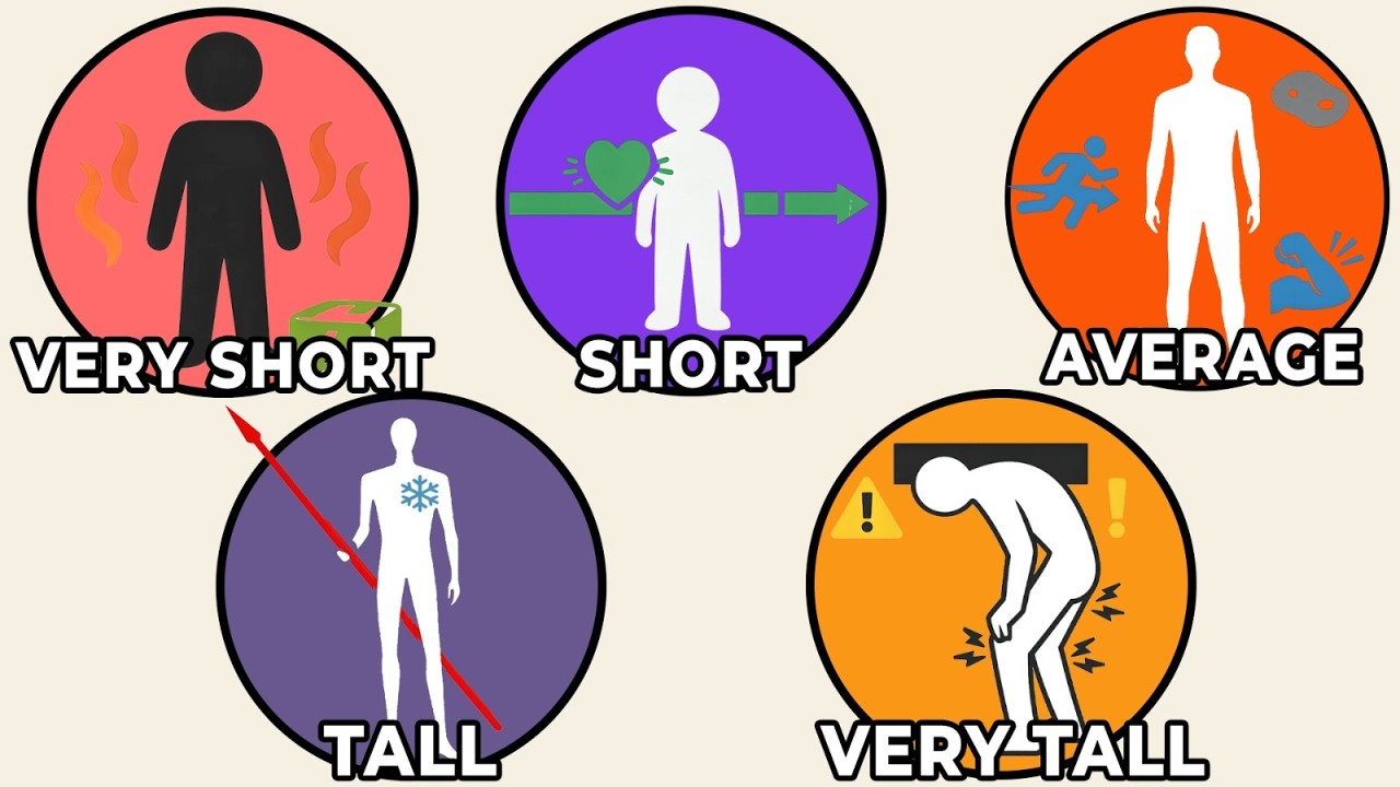 Every Hidden Evolutionary Advantage of Your Height Explained - YouTube