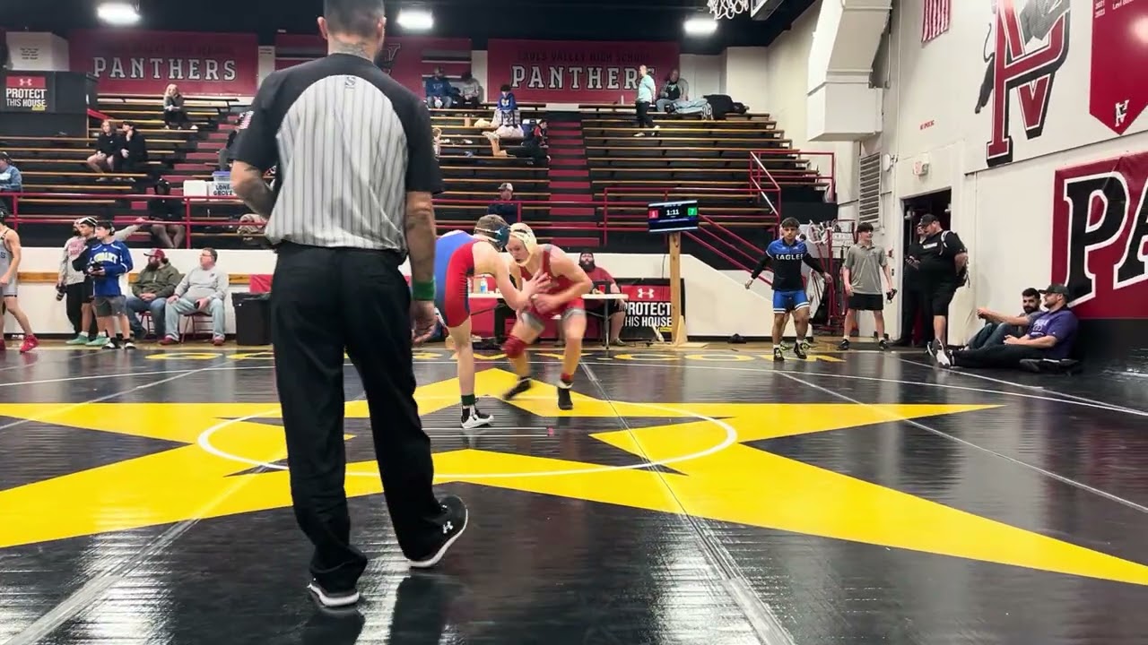 January 10 2026 vs Sulphur 150 Third Place Match at Pauls Valley Tournament 