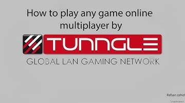 How to play any game online multiplayer by tunngle