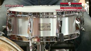 シェルに目立つ傷がありますCANOPUS Yaiba Aluminum 5x14 スネアドラム