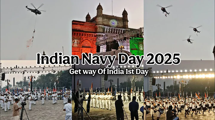 Indian Navy Day Celebration 2025 | 1st Day 8 December 2025 | Gate Way Of India