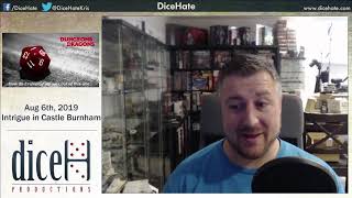 D&D Player Journal: August 6th - Intrigue in Castle Burnham