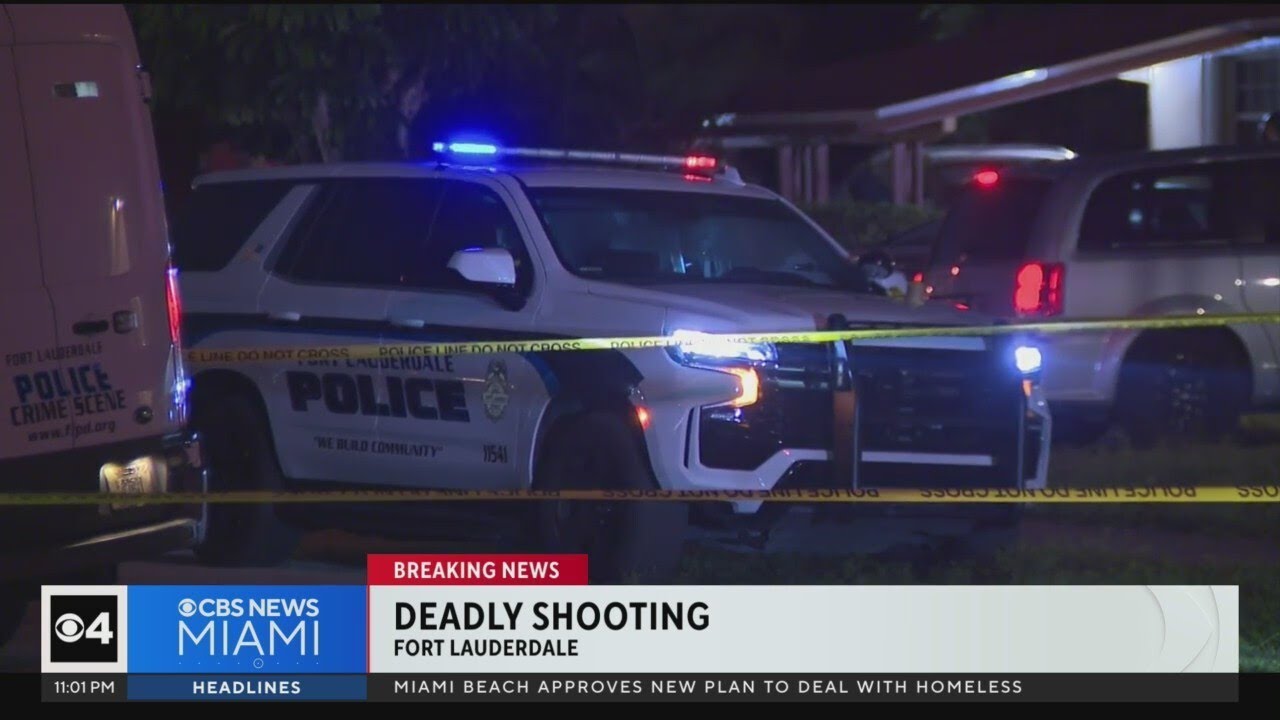 Fatal shooting of Fort Lauderdale woman under investigation - YouTube