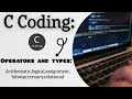 C programming: cracking the funda of operators and its types.👨💻📚🤖