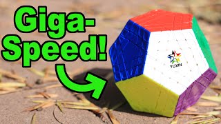They made a Gigaminx *Speedcube*!