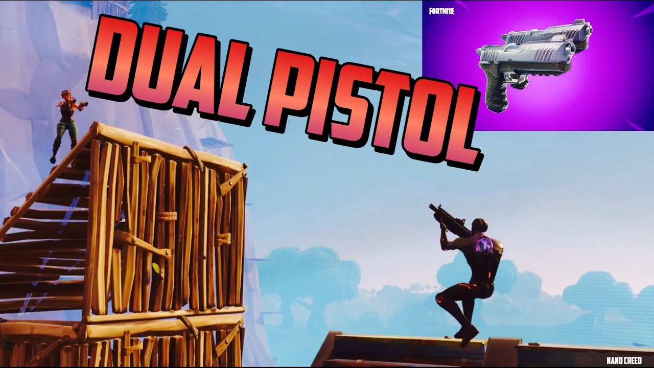 *NEW* DUAL PISTOL GAMEPLAY - DUAL PISTOL FINAL KILL! (Fortnite Battle Royale)