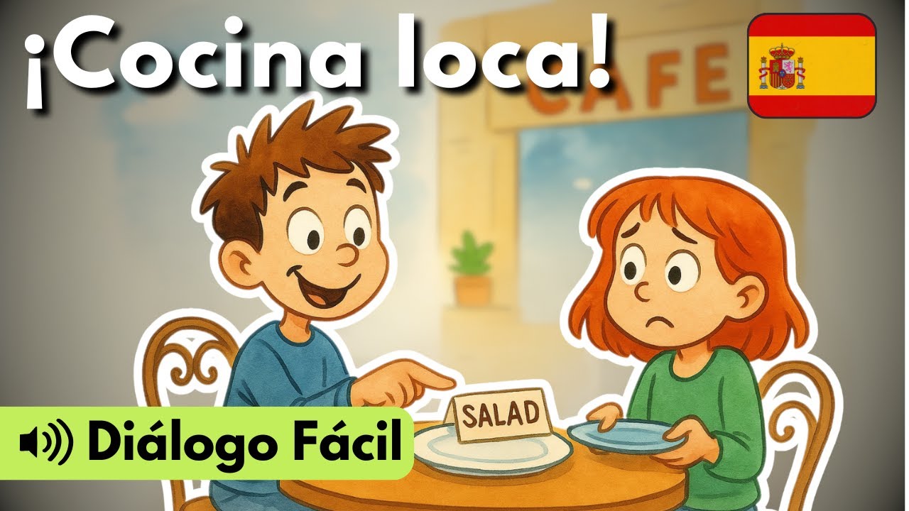 Learn Spanish with Fun Dialogues - Ep. 29: Weird Orders (A2)