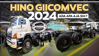 Booth Hino GIICOMVEC 2024 , Ada Unit Spesial TRUCK RAKSASA ‼️