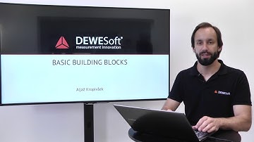 Basic building blocks within sequencer in DewesoftX