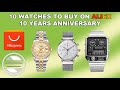 10 WATCHES To Buy On AliExpress 10 Years Anniversary SALE | Parnis Loreo SKMEI Megir Nakzen Addies