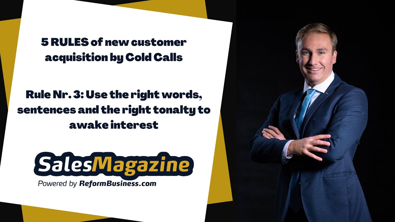 SALES MAGAZINE: 5 rules of successful cold call (3)