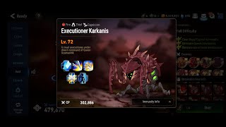 Epic Seven - Hell Raid Team "Executioner Karkanis" Auto