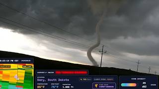 Full LIVE Storm Chase - Sneaky Tornado Threat | Kansas / Oklahoma Update