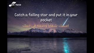 Catch a Falling StarS - مترجمة - Perry Como