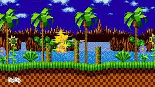 Super Sonic Transform Aura test *edited version* Read The Description Or The Pin commet*