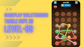 TANGLE ROPE 3D : LEVEL 88 WALKTHROUGH
