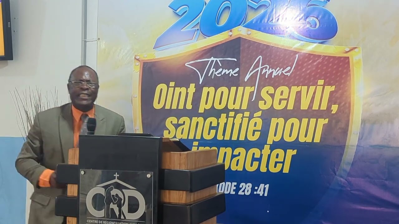 L'onction qui rend capable de servir. Rev apôtre Roger kiki 