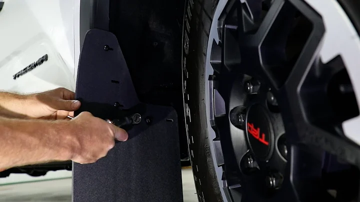 2024-ON Toyota Tacoma - Front ROCKSTAR™ Splash Guard Mud Flap Install Video