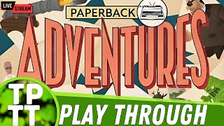 PAPERBACK ADVENTURES | Ex Machina | BOOK 1 | Livestream Playthrough