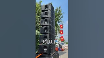 Review combo loa đẳng cấp kết hợp Array PH112S và Sub kép PH218Special. #dvhaudio #xuhuong2025