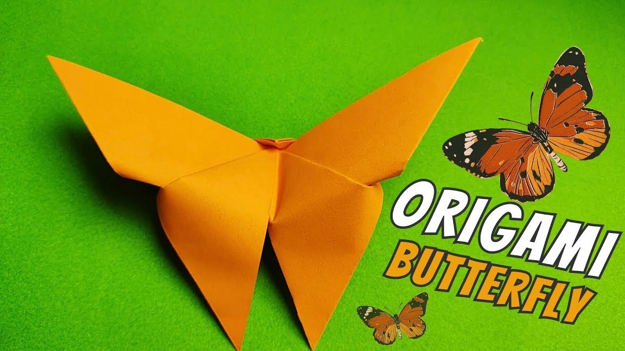 Simple Origami Butterfly | Easy Origami for Beginners | Paper Butterfly