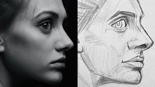 How to Practice Drawing a Portrait | Understanding the Loomis Method