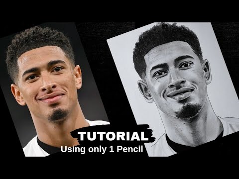 Learn How To Draw Jude Bellingham | Drawing Tutorial Step by Step | YouCanDraw