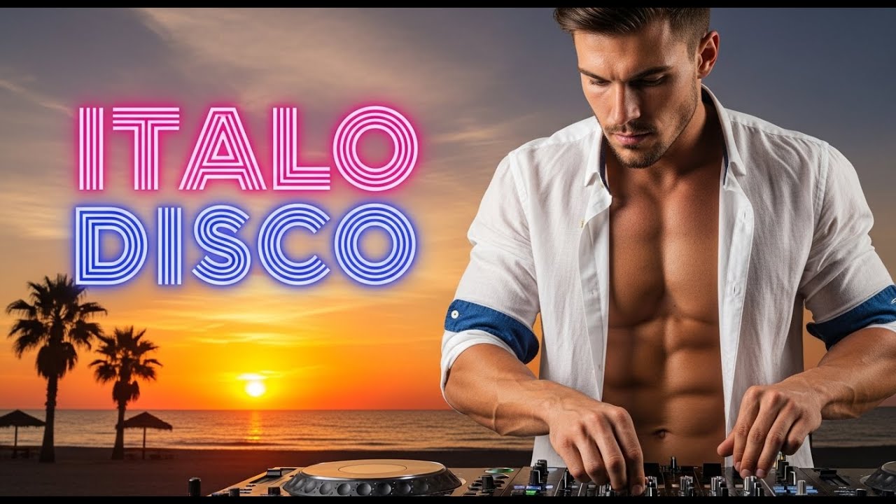 🎶 Chill Italo Disco Summer 🌴 80s Relaxing DJ Mix for Sunset & Ocean Mood