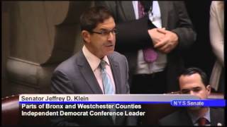 Senator Klein's closing remarks for the 2015 Legislative Session