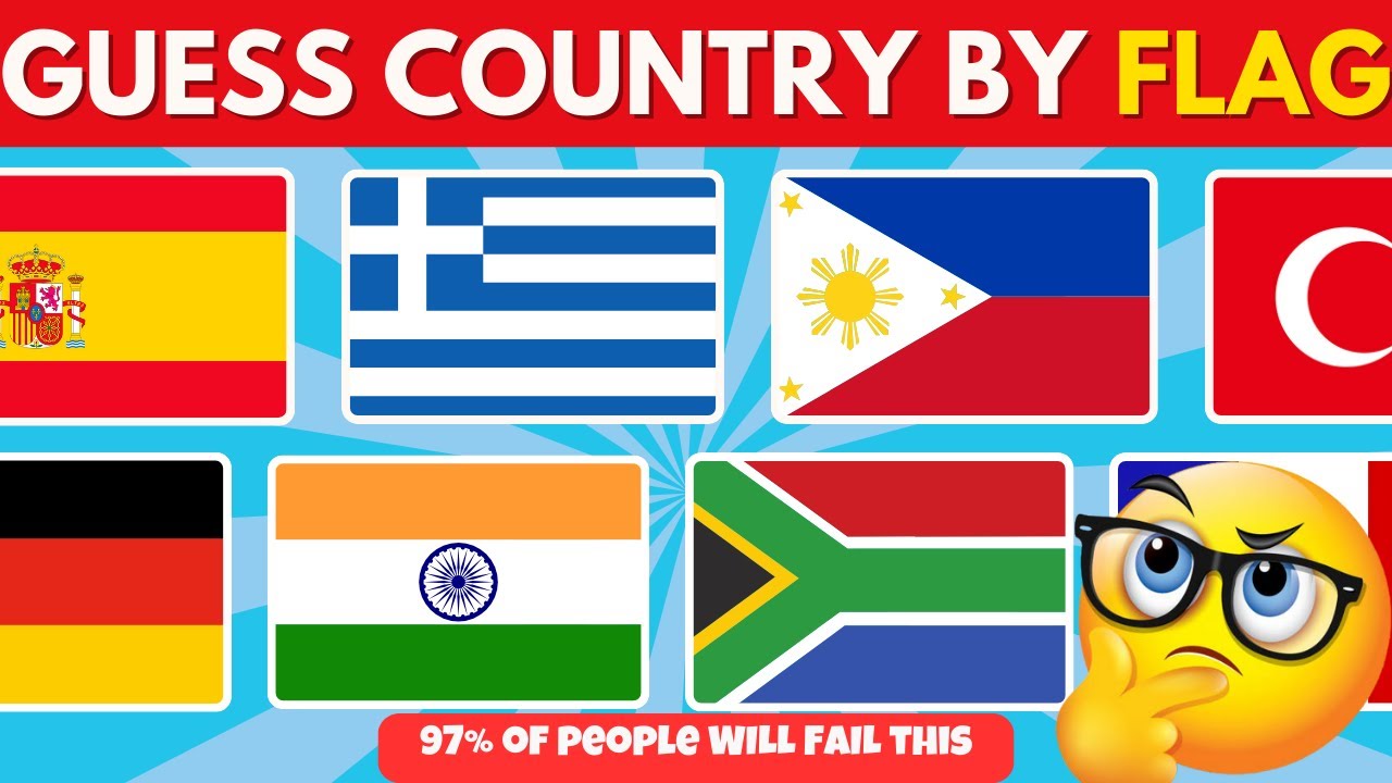 Guess the Country by Its Flag! 🌍🚩 Fun Flag Quiz Challenge! - YouTube