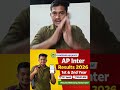 📢 AP Inter Results 2026 Released Today (10:31 AM) | Check Now!