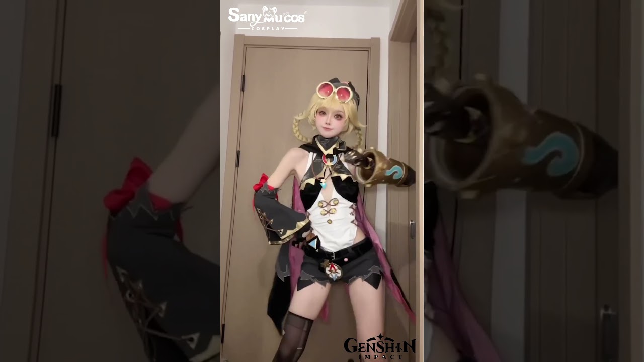 🦊❤️Genshin Impact Cosplay Jahoda Cosplay Costume showcase🦊❤️ #sanymucos