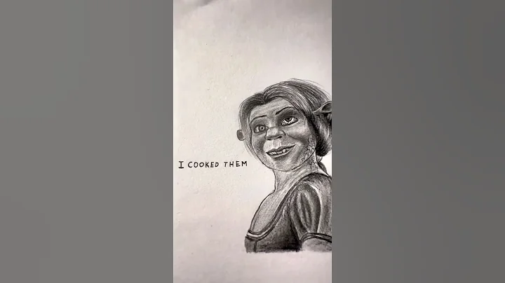 SHREK HAD A DELICIOUS MEAL 😳 #art #drawing