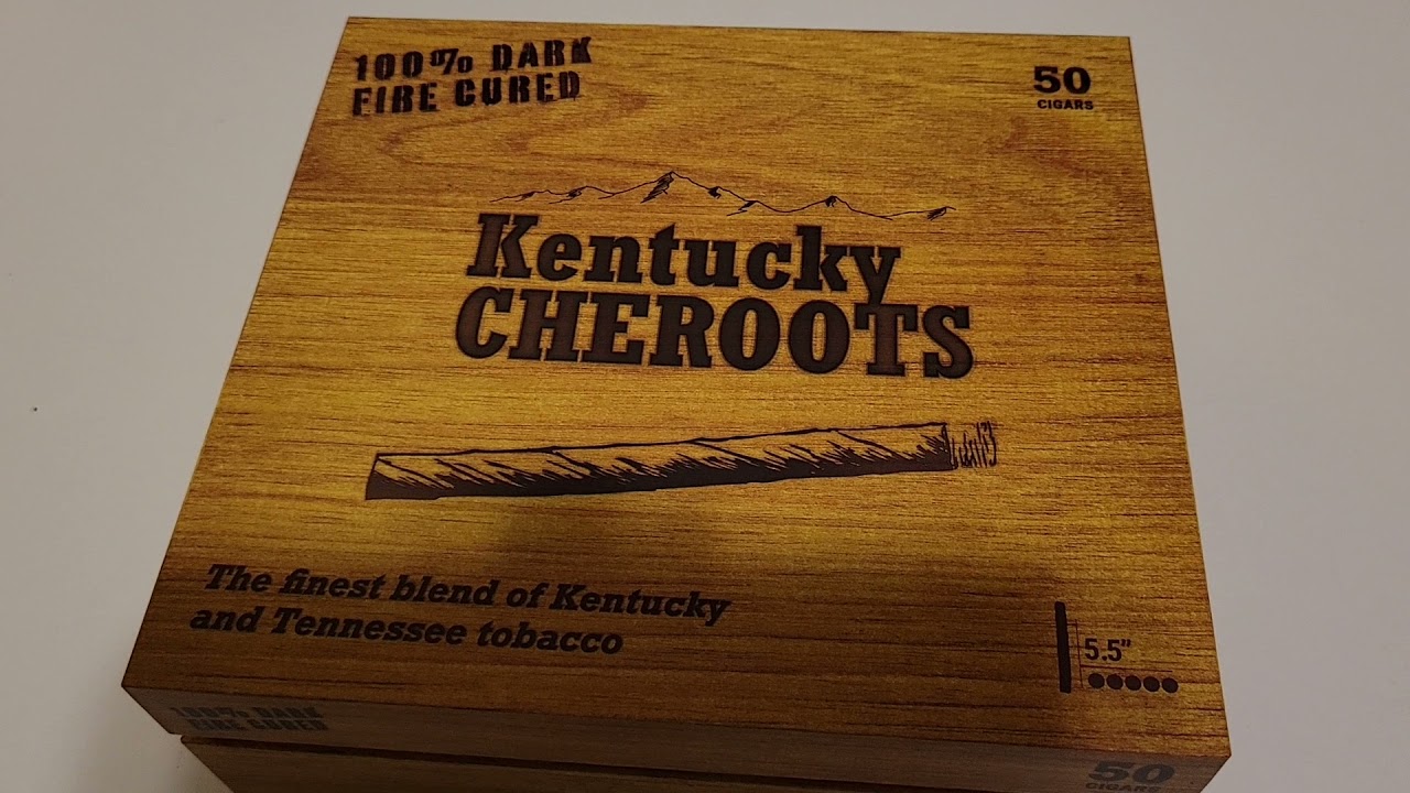 Kentucky Fire Cured Cheroots:  How They Are Made