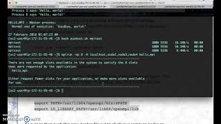 AWS: Creating an MPI Cluster Part 2
