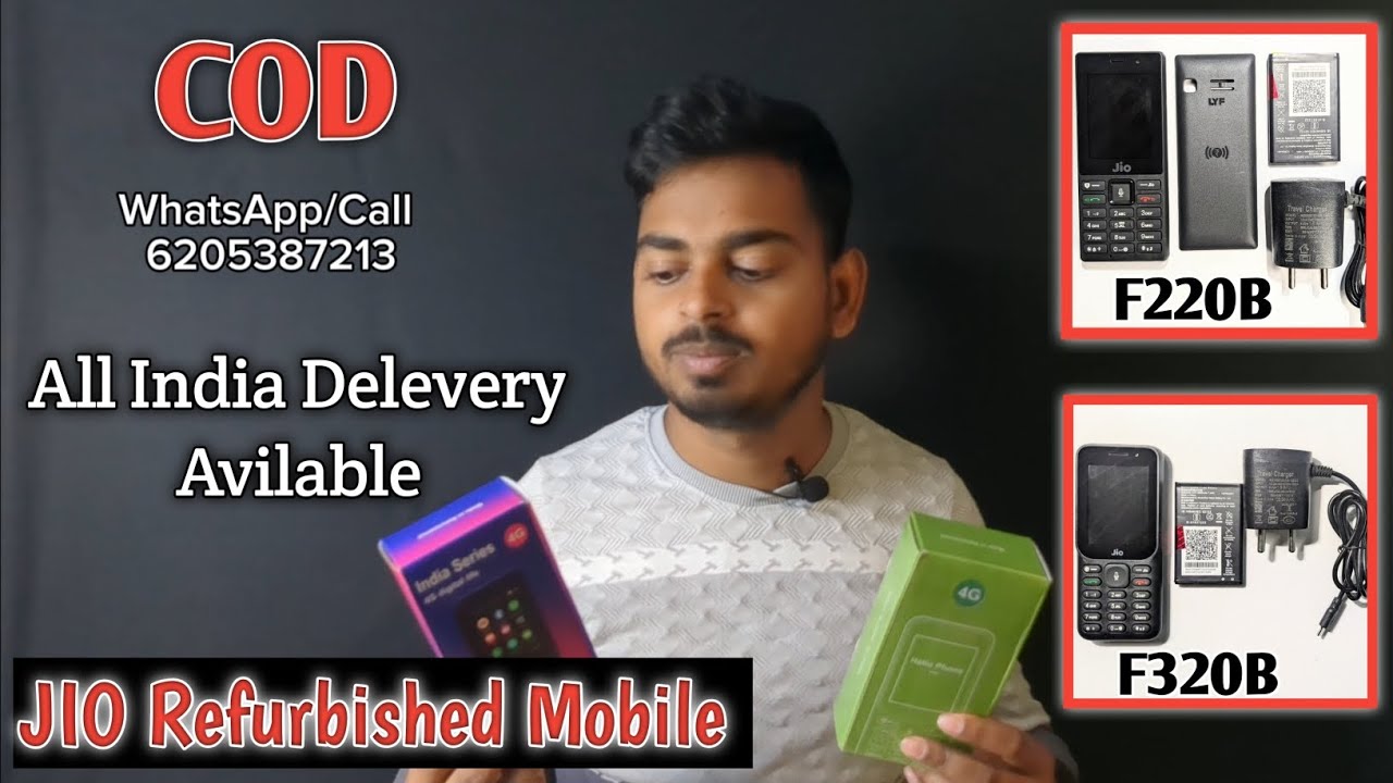 Jio Refurbished Mobile F320B/F220B || Cash On Delivery || Tech Nagendra