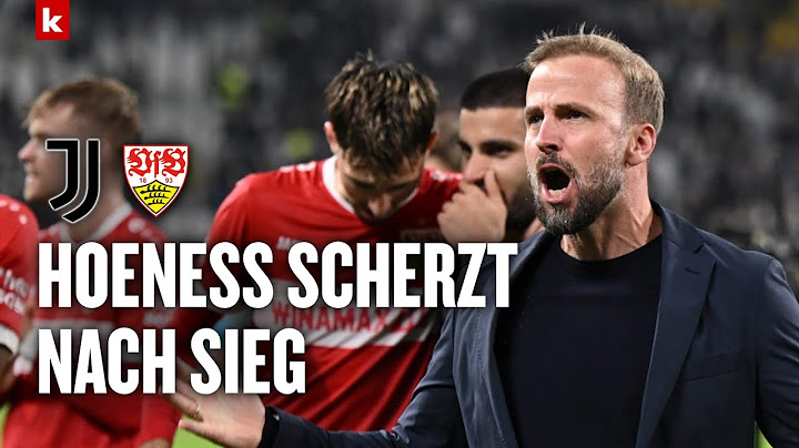 Hoeneß grinst und scherzt: "Stimmung in der Kabine ist okay" | Juventus Turin - VfB Stuttgart 0:1