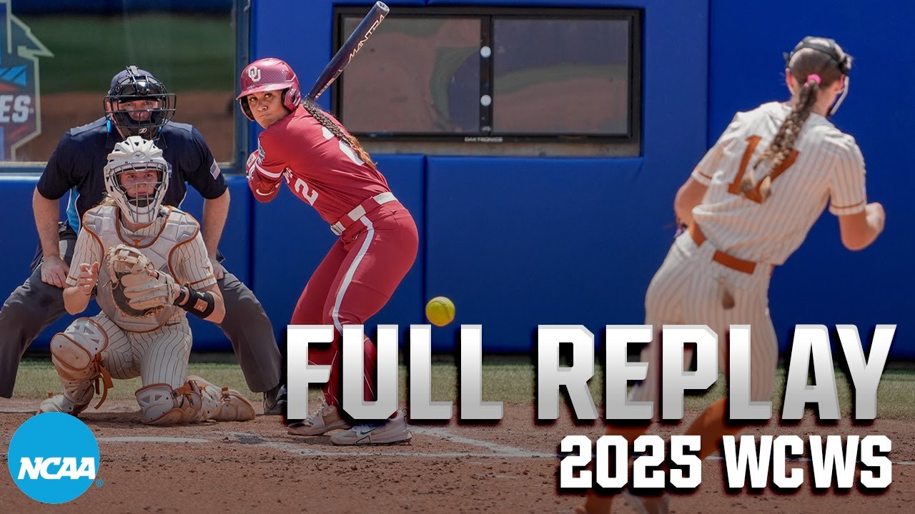 Texas vs Oklahoma: 2025 Women's College World Series | FULL REPLAY