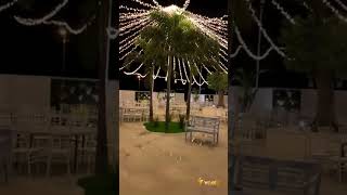 Carpa realizada con Guirnalda de luces Led Carpas Con Luces Led