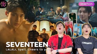 [REACTION] SEVENTEEN (세븐틴) - LALALI, Spell, 청춘찬가 (Cheers to youth) | สมมงเบสอัลบั้ม🥹