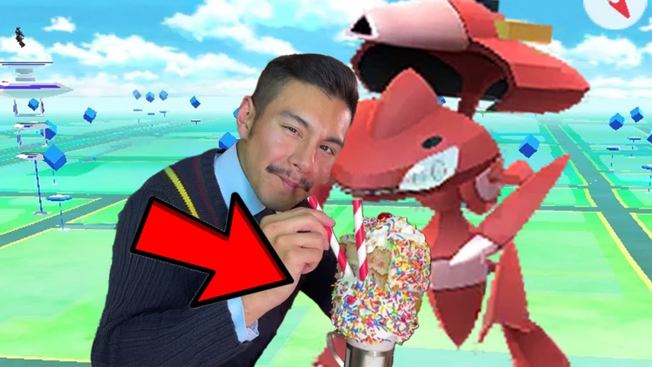 Pokémon GO IRL: Eating at Black Tap NYC + Shiny Genesect Raid!